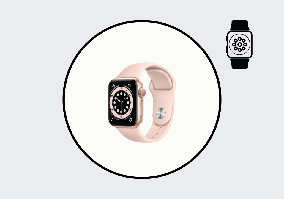 Apple Watch Series 6 40MM Heart Rate Monitor (Rear Glass) Repair