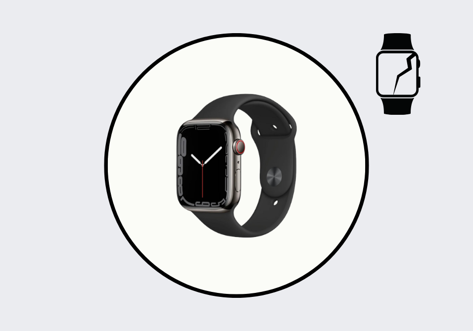 Apple Watch Series 7 45MM Screen Glass Repair