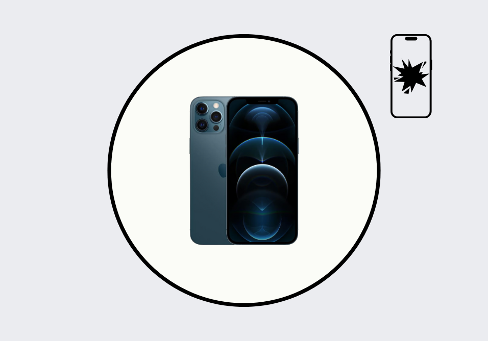 iPhone 12 Pro Max Aftermarket Screen Repair (Soft OLED)