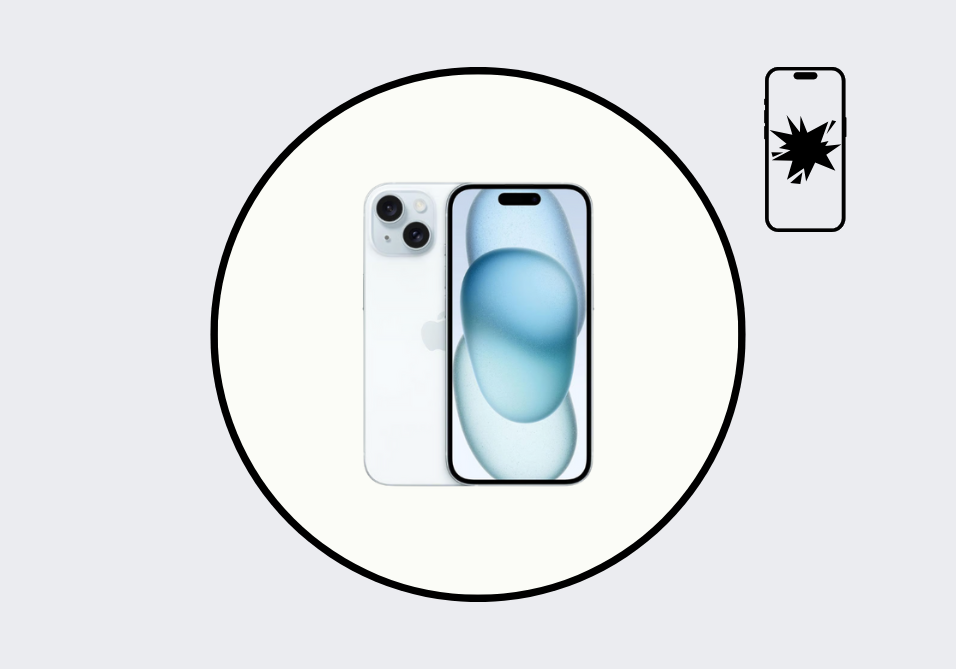 iPhone 15 Plus Aftermarket Screen Repair (Soft OLED)