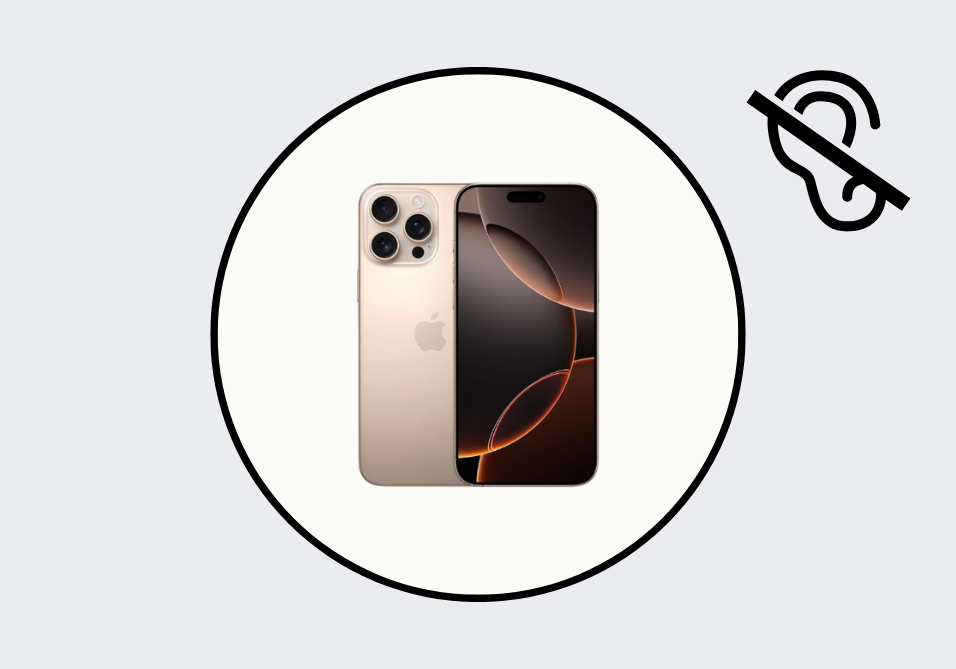 iPhone 16 Pro Max Earpiece Speaker Repair