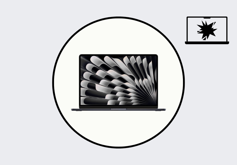 MacBook Air 15-inch 'M3' A3114 (2024) Screen Repair (Genuine Display)