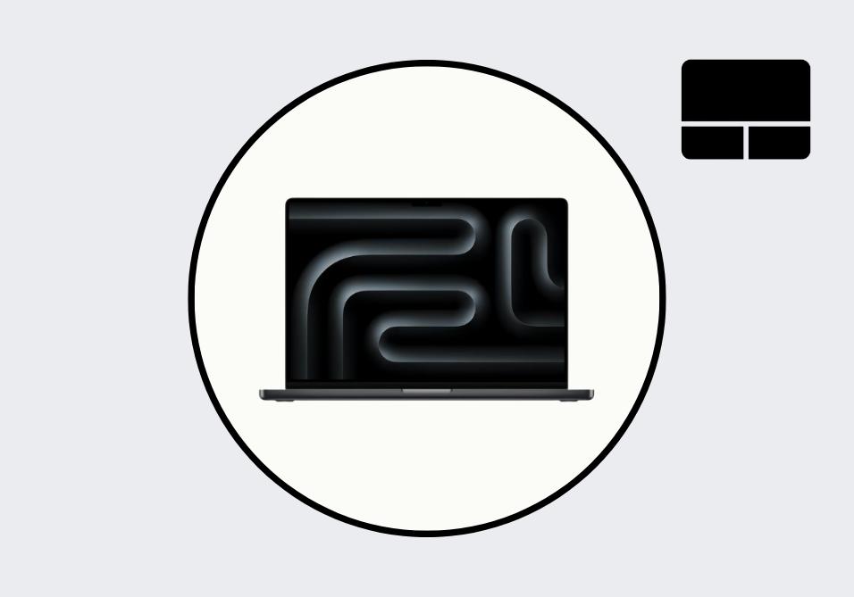 MacBook Pro 14-inch 'M4 Pro/Max' A3112/A3185/A3401 (2024) Trackpad Repair