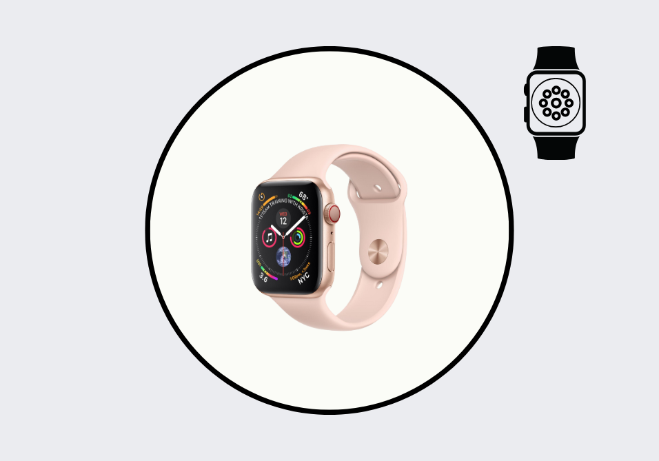 Apple Watch Series 4 40MM Heart Rate Monitor (Rear Glass) Repair