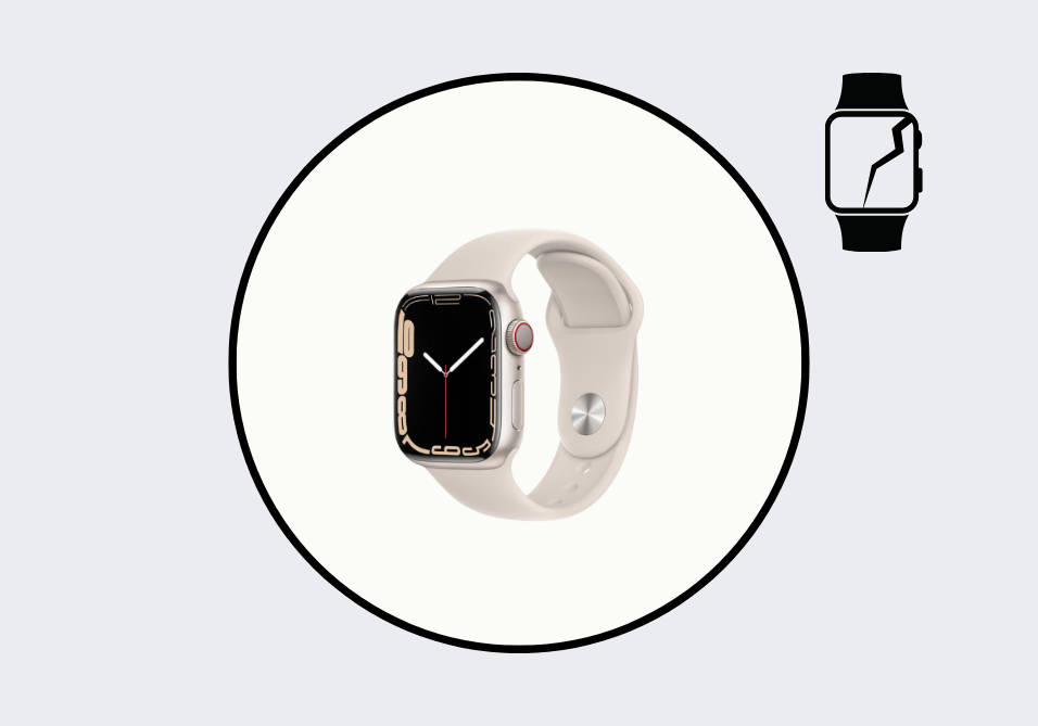 Apple Watch Series 7 41MM Screen Glass Repair