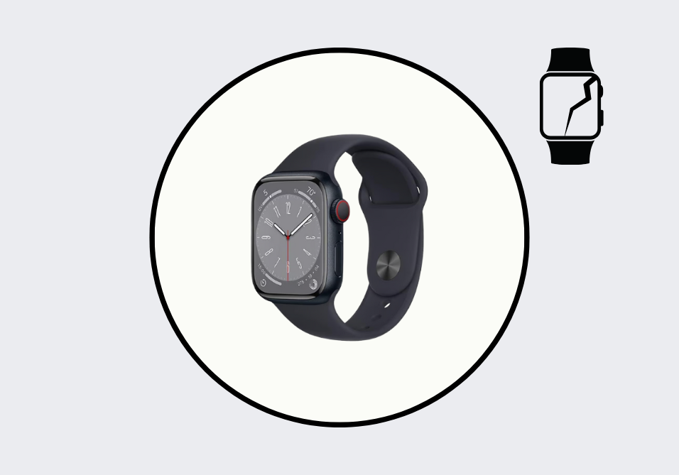 Apple Watch Series 8 45MM Screen Glass Repair