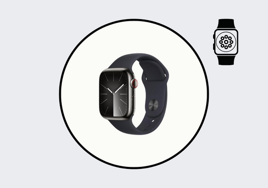 Apple Watch Series 9 45MM Heart Rate Monitor (Rear Glass) Repair