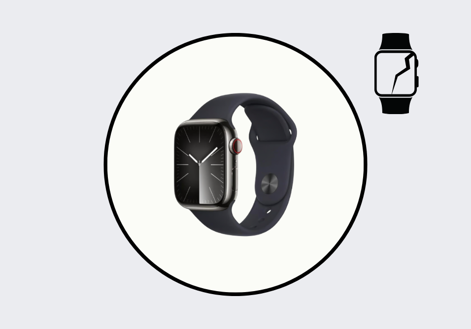 Apple Watch Series 9 45MM Screen Glass Repair