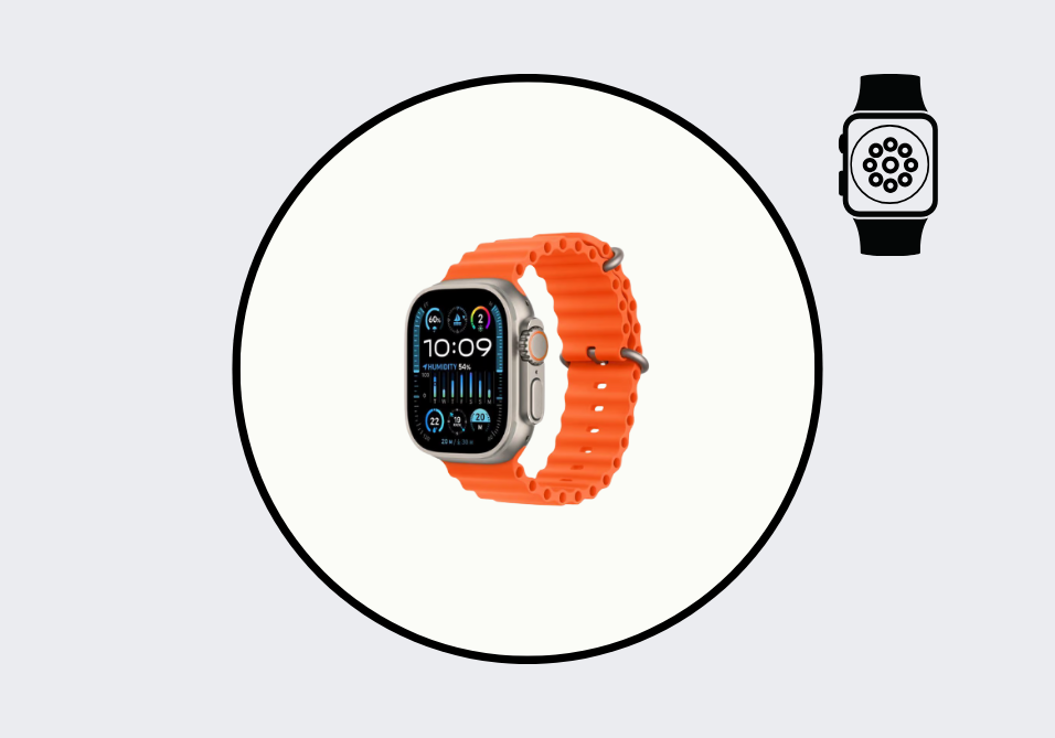 Apple Watch Ultra Heart Rate Monitor (Rear Glass) Repair