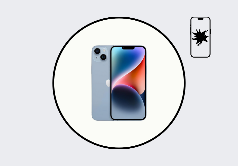 iPhone 14 Plus Aftermarket Screen Repair (Soft OLED)