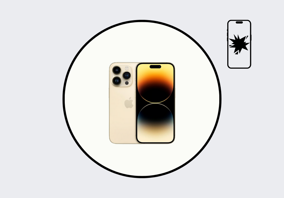 iPhone 14 Pro Aftermarket Screen Repair (Soft OLED)