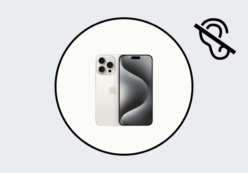 iPhone 15 Pro Earpiece Speaker Repair