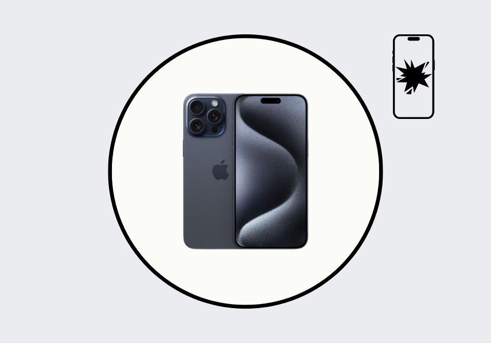 iPhone 15 Pro Max Aftermarket Screen Repair (Soft OLED)