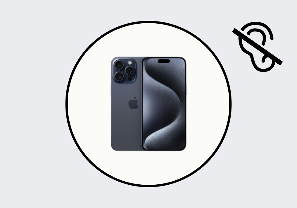 iPhone 15 Pro Max Earpiece Speaker Repair