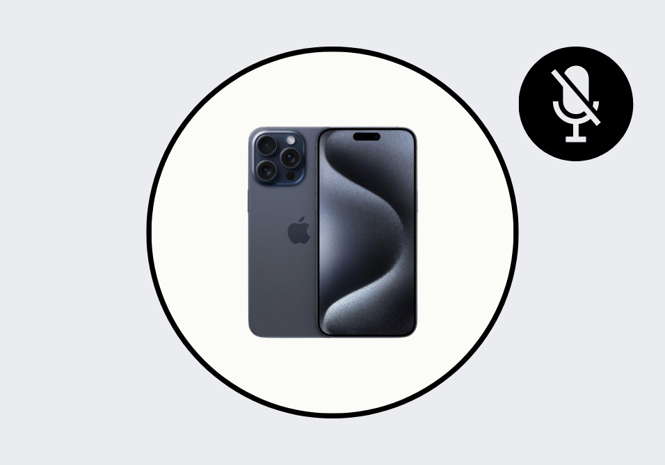 iPhone 15 Pro Max Microphone Repair