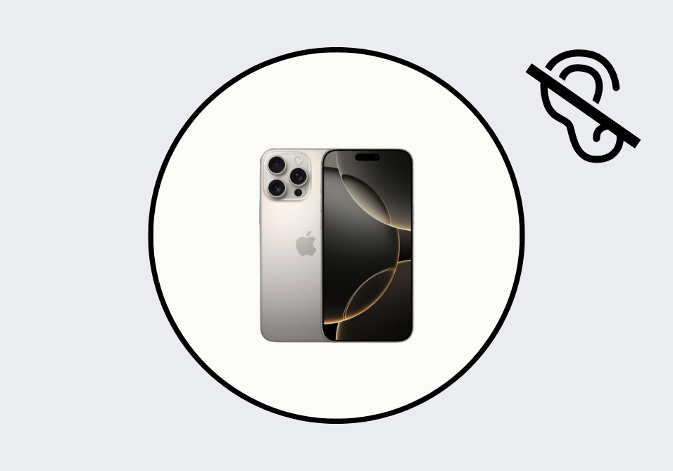 iPhone 16 Pro Earpiece Speaker Repair