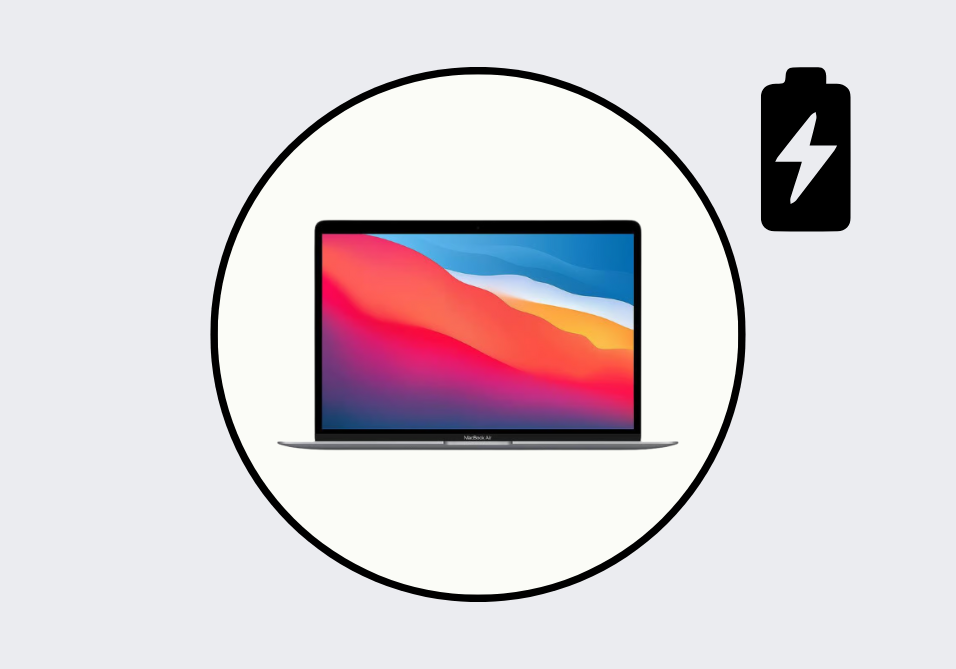 MacBook Air 13-inch 'M1' A2337 (2020) Battery Replacement (Original Specification)