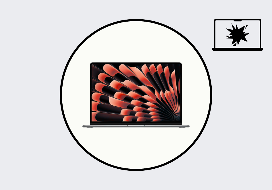 MacBook Air 13-inch 'M2' A2681 (2022) Screen Repair (Genuine Display)