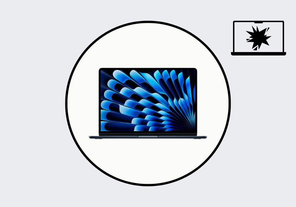 MacBook Air 13-inch 'M4' A3240 (2025) Screen Repair (Genuine Display)