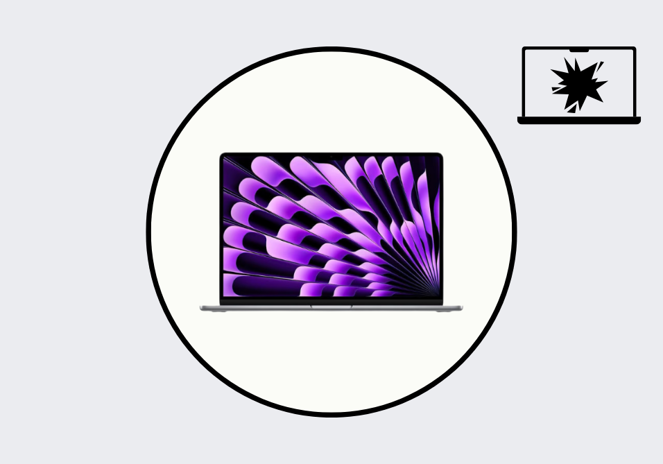 MacBook Air 15-inch 'M2' A2941 (2023) Screen Repair (Genuine Display)