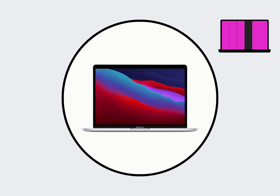 MacBook Pro 13-inch 'M1' A2338 (2020) Dustgate Repair