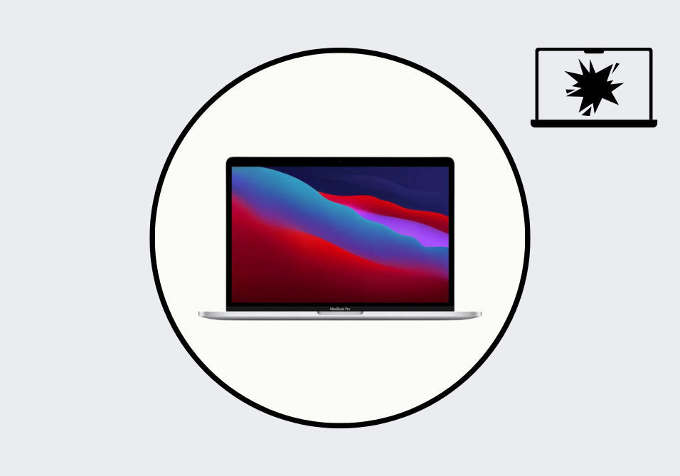 MacBook Pro 13-inch 'M1' A2338 (2020) Screen Repair (Genuine Display)