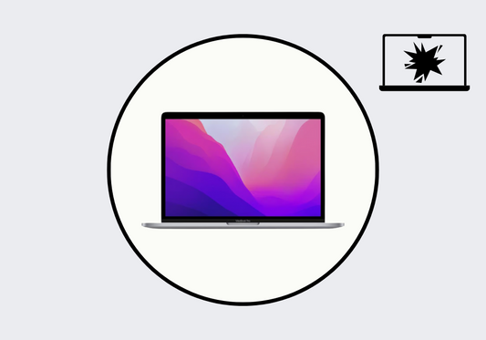 MacBook Pro 13-inch 'M2' A2338 (2022) Screen Repair (Genuine Display)
