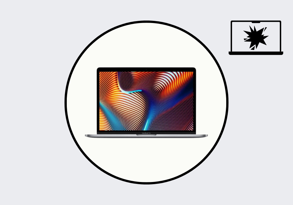 MacBook Pro 13-inch A1989 (2018-2019) Screen Repair (Genuine Display)