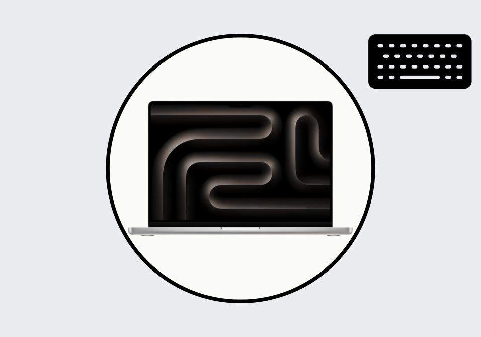 MacBook Pro 14-inch 'M4 Pro/Max' A3112/A3185/A3401 (2024) Keyboard Repair